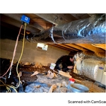 Flex duct to hard pipe