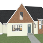 Sierra 1 Story: Front Elevation 1958 sqft