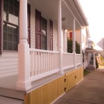 Classic porch restoration
