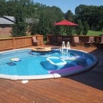 Pool deck