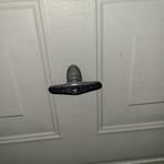 Garage door lock fix
