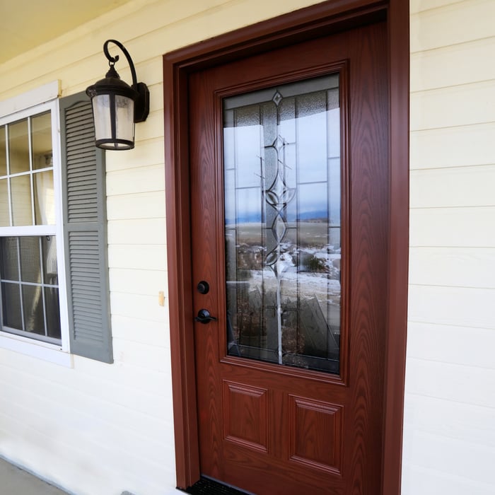 New Entry door