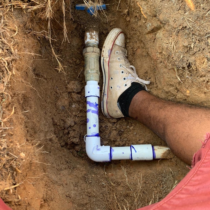 Fixed Main water line