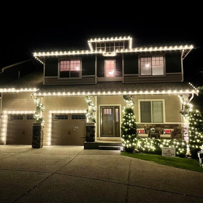 Holiday lighting perfection!