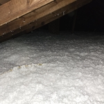 Blown attic Insulation