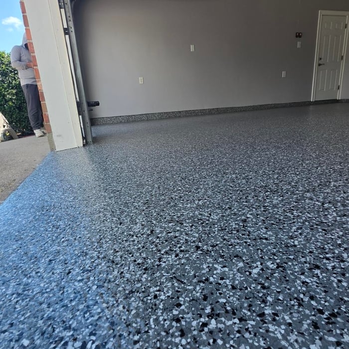 Garage floor
