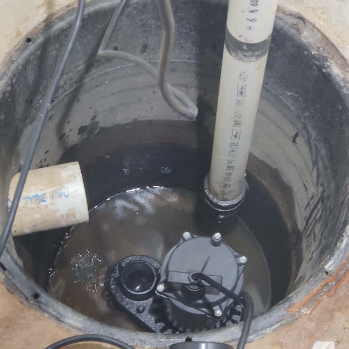Clogged Sump Pump