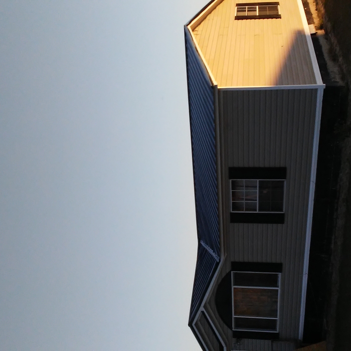 Black shingle to Black Metal