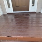 Front porch floor