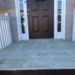 New front porch floor