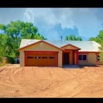 Rubios Custom Home before Landscaping is done