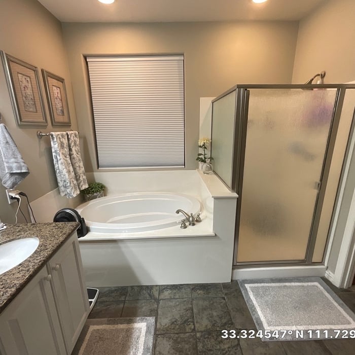 Large shower conversion