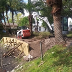 Extension of backyard can definitely hold the weig