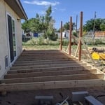 Beginning of the deck