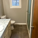Completed bathroom