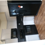 Lovely finished cabinets