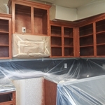 Prepping cabinets