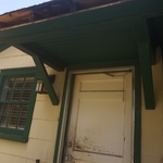 Tear out exterior trim