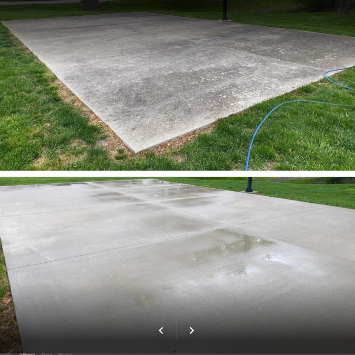 concrete cleaning