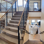 Modern industrial handrail
