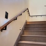 Modern industrial handrail