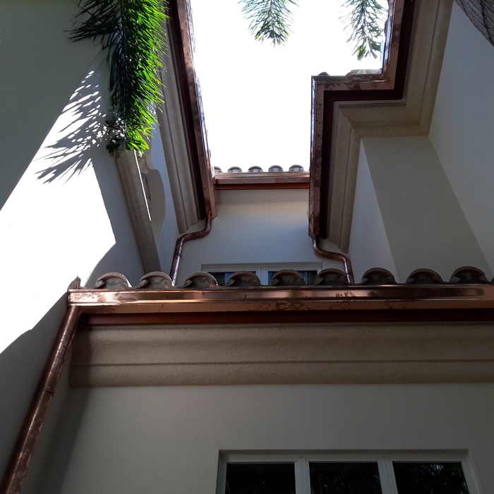 Copper Gutter