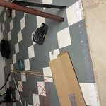 Luxury vinyl install