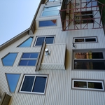 Double Hung windows and a patio door