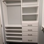 Guest room closet