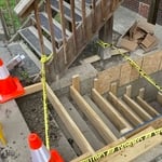 Concrete Steps Before And After