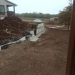 block wall