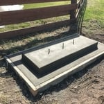 Concrete base