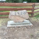 Address plaque