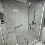 New shower
