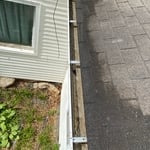 Gutter cleaning and roof washing