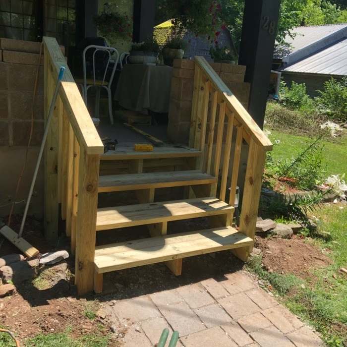 Wood Stairs