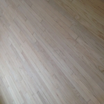 oak flooring sanded