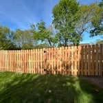 wood fence