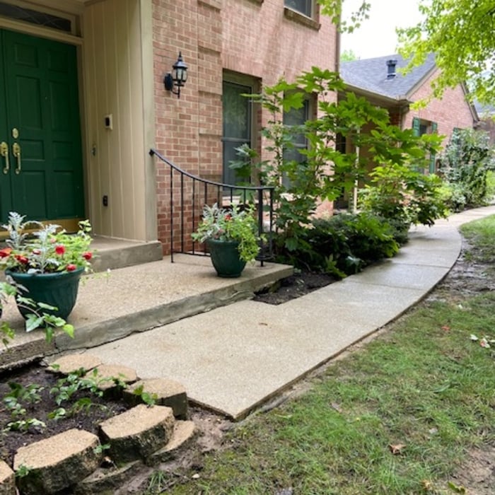 Front Porch and Walkway