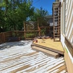 after washing and sanding
used primer to fill cracks
replaced upper platform