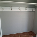 Unused Coat Closet in Entry had to go!