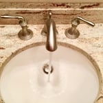 Beautiful Faucet Installed