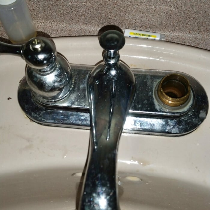 Broken Faucet Fixed !!!