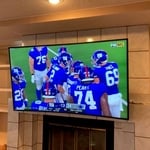 Tv mounted