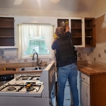outdated kitchen
