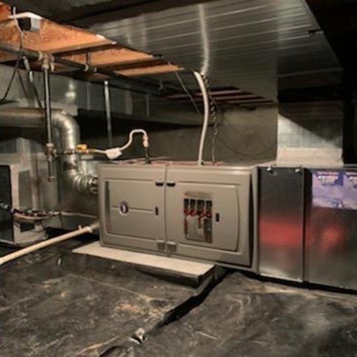 Furnace installation