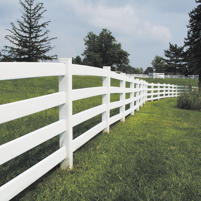 Vinyl Horse Fence