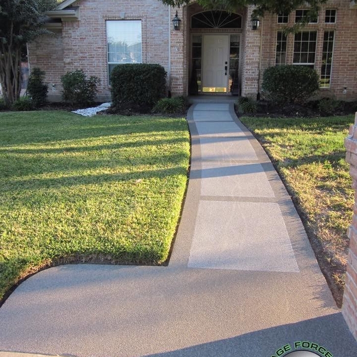 Front sidewalk