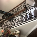 Custom banister (after)