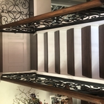 Custom banister (after)